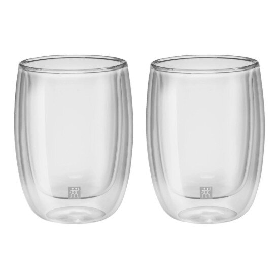 Zwilling Комплект чаши за кафе от 2 части двустенни боросиликатно стъкло 200