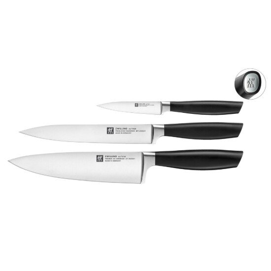 Zwilling Комплект кухненски ножове от 3 части "All Star" Silver -