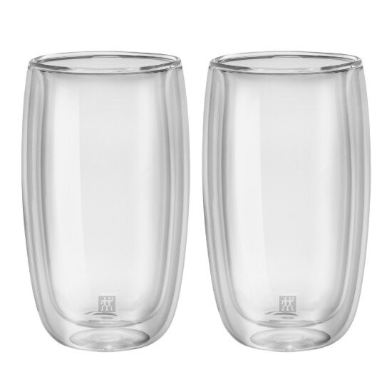 Zwilling Комплект от 2 чаши лате макиато двустенни изработени от стъкло 350м