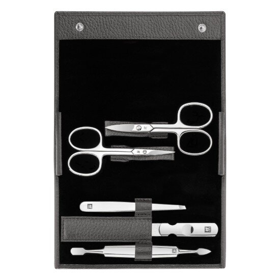 Zwilling Комплект от 5 части кожен портфейл Антрацит - Classic Inox