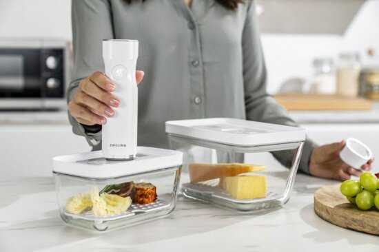 Zwilling Комплект решетка от 2 части за стъклени съдове за храна M/L "FRESH &