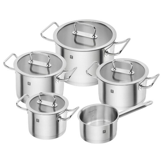 Zwilling Комплект тенджери от 9 части неръждаема стомана " Pro" - Zwi