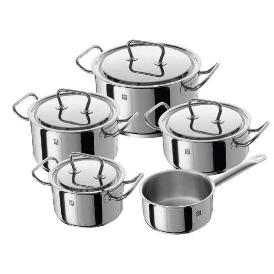 Zwilling Комплект тенджери от неръждаема стомана от 9 части "Twin Classic" - Z
