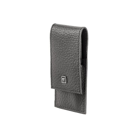 Zwilling Комплект за маникюр от 3 части кожен портфейл антрацит - Cl