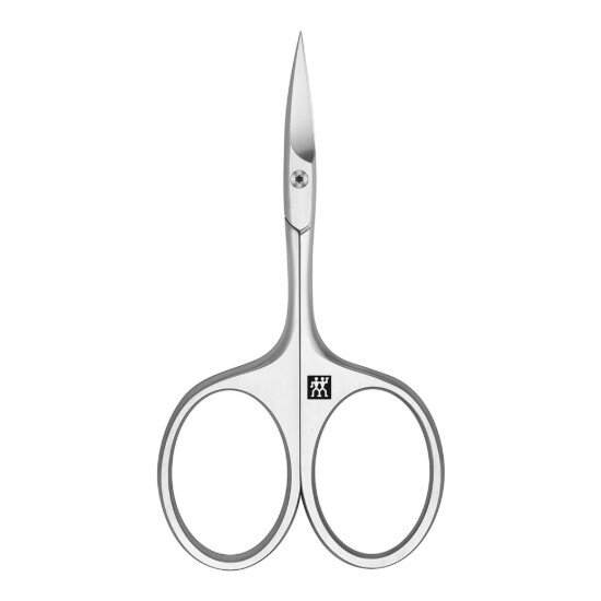 Zwilling Комплект за маникюр от 4 части неръждаема стомана сив кожен калъф P