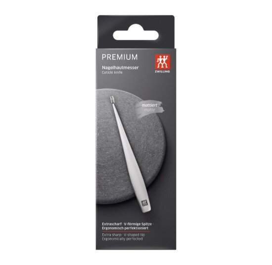 Zwilling Кюрета за маникюр на кожички сатенирана неръждаема стомана 125 мм -