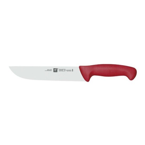 Zwilling Месарски нож червен 20 см <<TWIN Master>> -