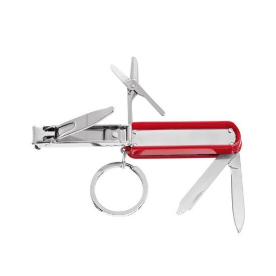 Zwilling Многофункционален инструмент за маникюр неръждаема стомана червен -