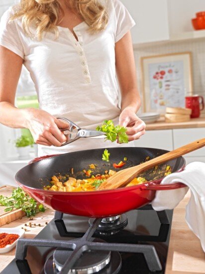 Zwilling Многофункционална кухненска ножица 20 см матово сребро -