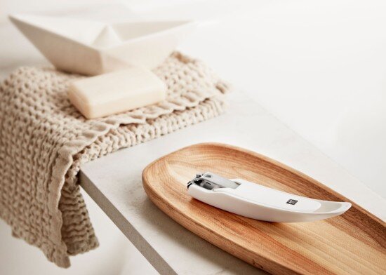 Zwilling Ножица за нокти неръждаема стомана 90 мм бяла - TWINOX