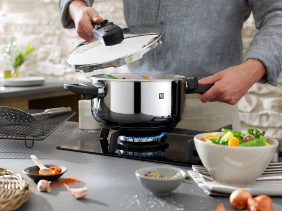 Zwilling Тенджера под налягане неръждаема стомана 22 см/4 л EcoQuick II - Zw