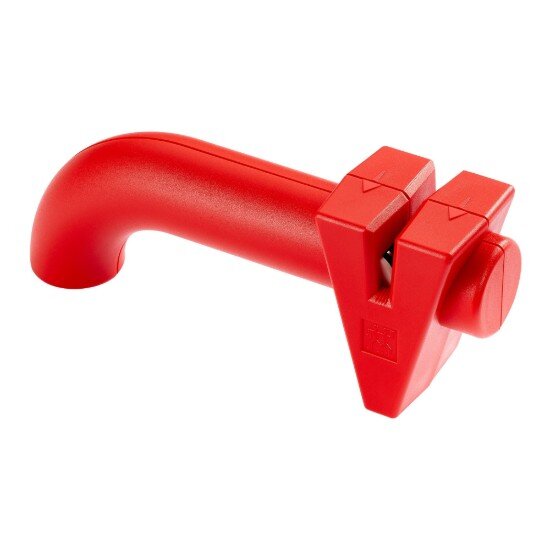 Zwilling Точило за ножове 17 см TWINSHARP червено -