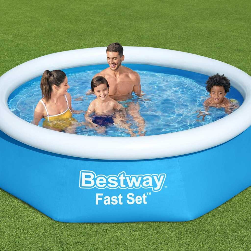 Bestway Fast Set Кръгъл надуваем басейн 244x61 см 57265