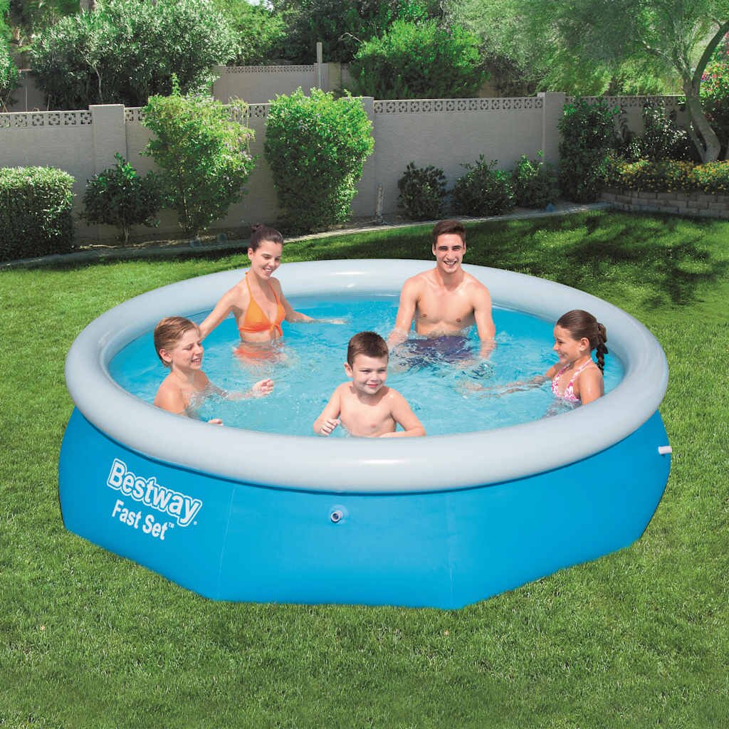 Bestway Fast Set Надуваем басейн кръгъл 305x76 см 57266