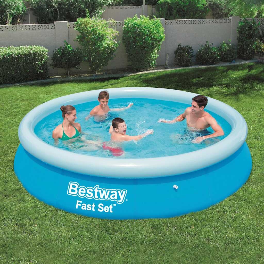 Bestway Fast Set Надуваем басейн кръгъл 366x76 см 57273