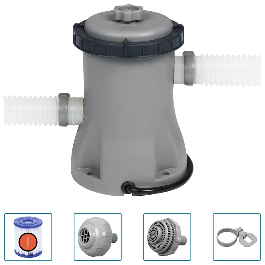 Bestway Филтърна помпа за басейн Flowclear 330 гал