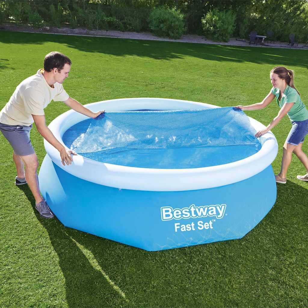 Bestway Соларно покривало за басейн Flowclear 305 см