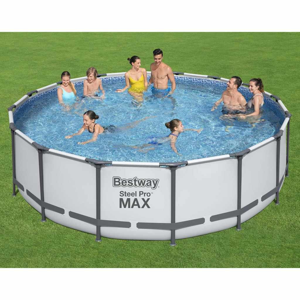 Bestway Steel Pro MAX Комплект плувен басейн 488x122 см