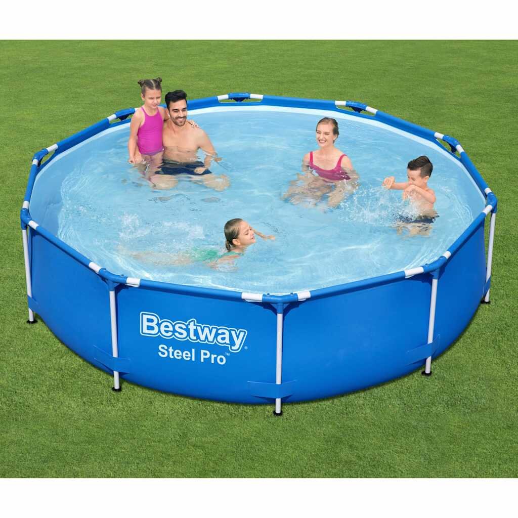 Bestway Steel Pro Плувен басейн 305x76 см