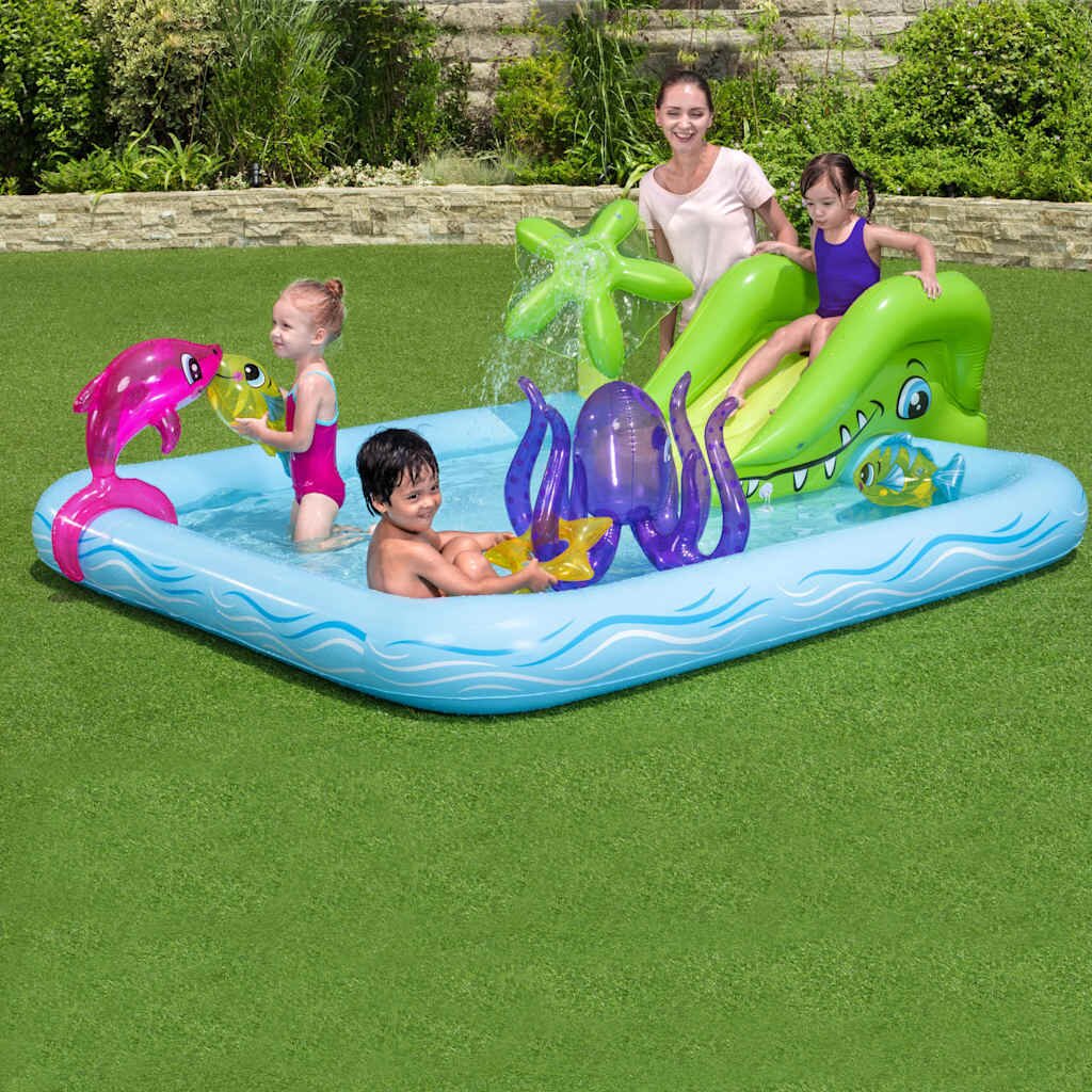 Bestway Център за игра Фантастичен аквариум 239x206x86 см