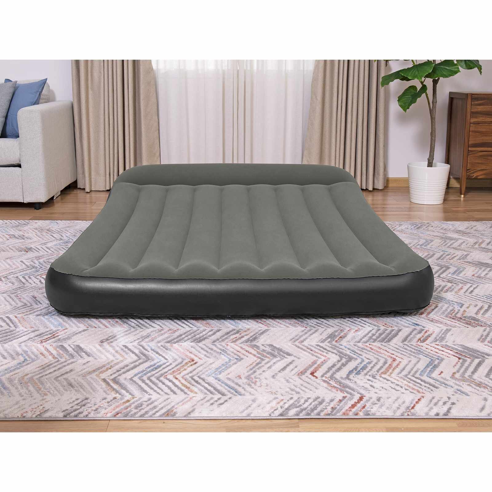 Bestway Въздушен матрак 2 души 203 x 152 x 22 cm Черно