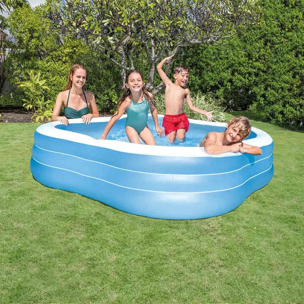 INTEX Басейн за плуване "Beach Wave" 229x229x56 см 57495NP