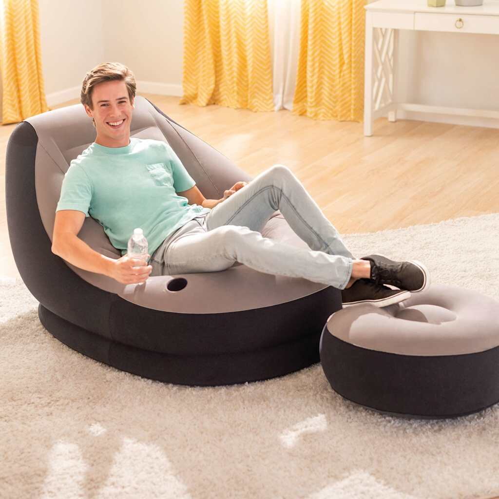 INTEX Надуваем стол с пуф "Ultra Lounge Relax" 68564NP