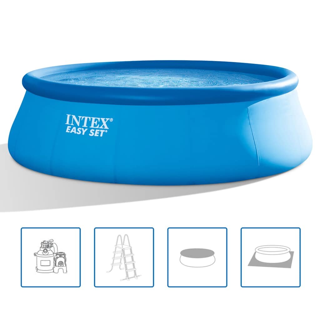 INTEX Плувен басейн Easy Set 457x122 см 26168GN