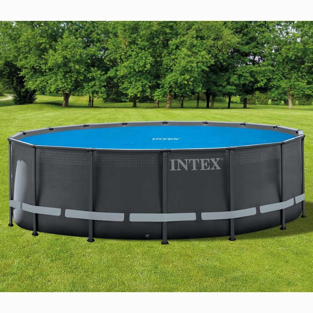 INTEX Соларно покривало за басейн кръгло 488 см