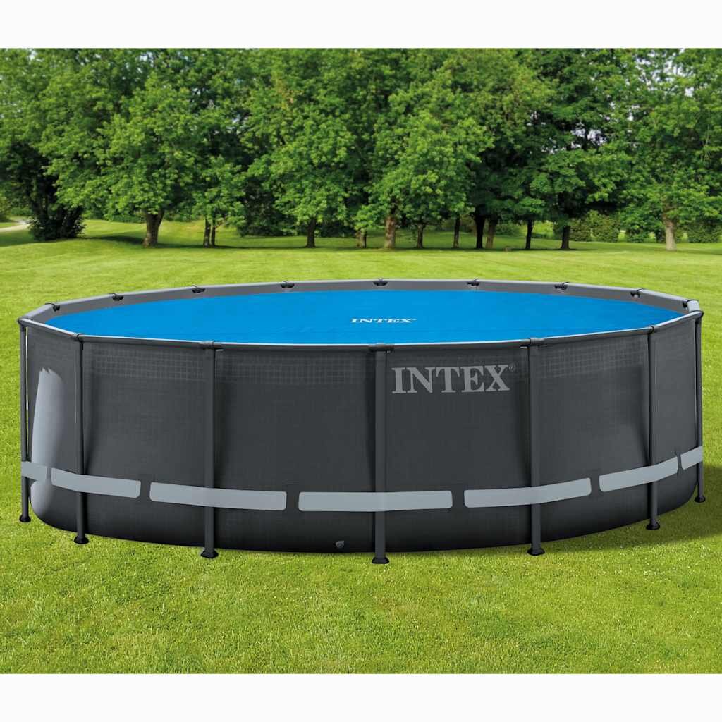INTEX Соларно покривало за басейн кръгло 488 см
