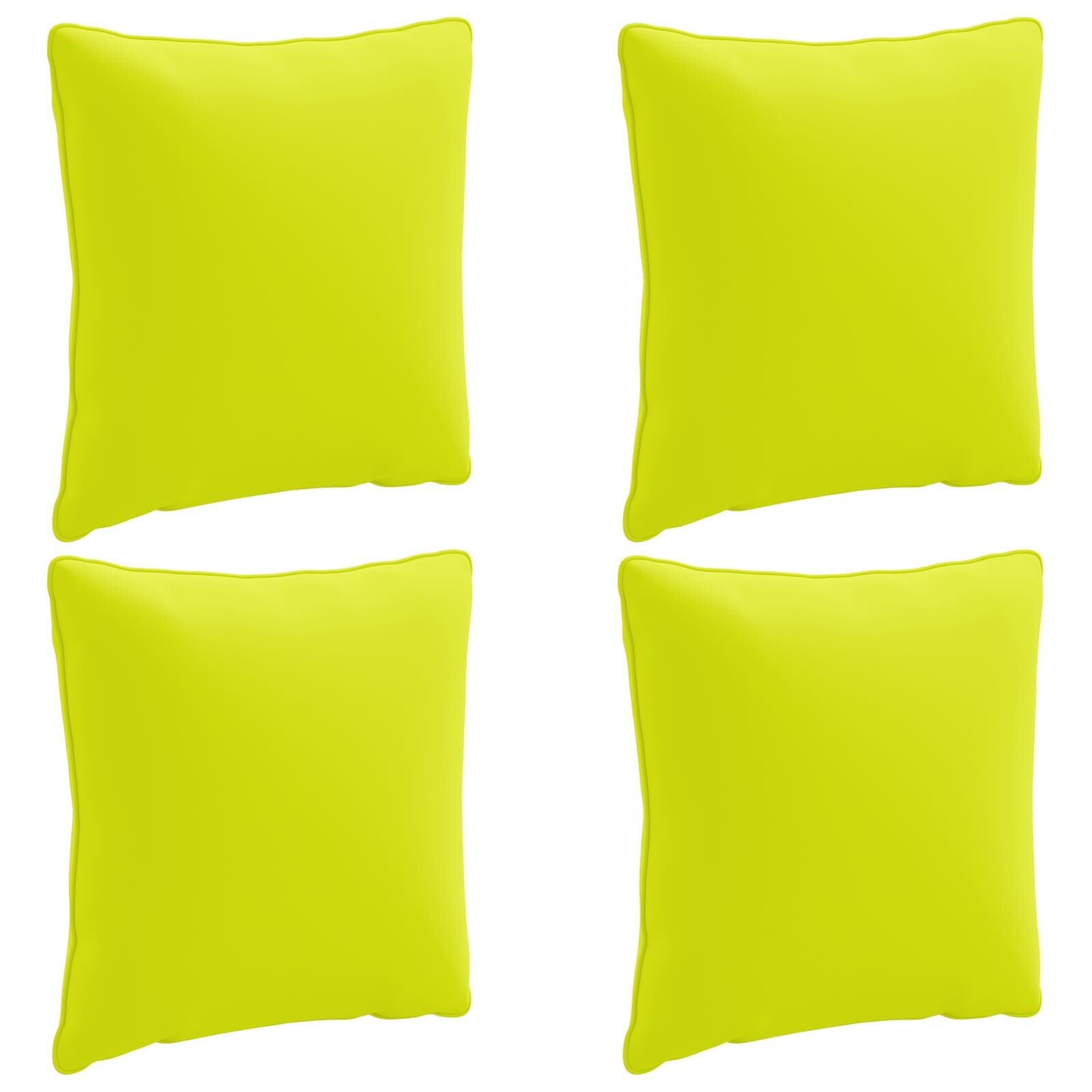 vidaXL 4-частова задна възглавница PUTTEN 4 pcs 100% полиестер