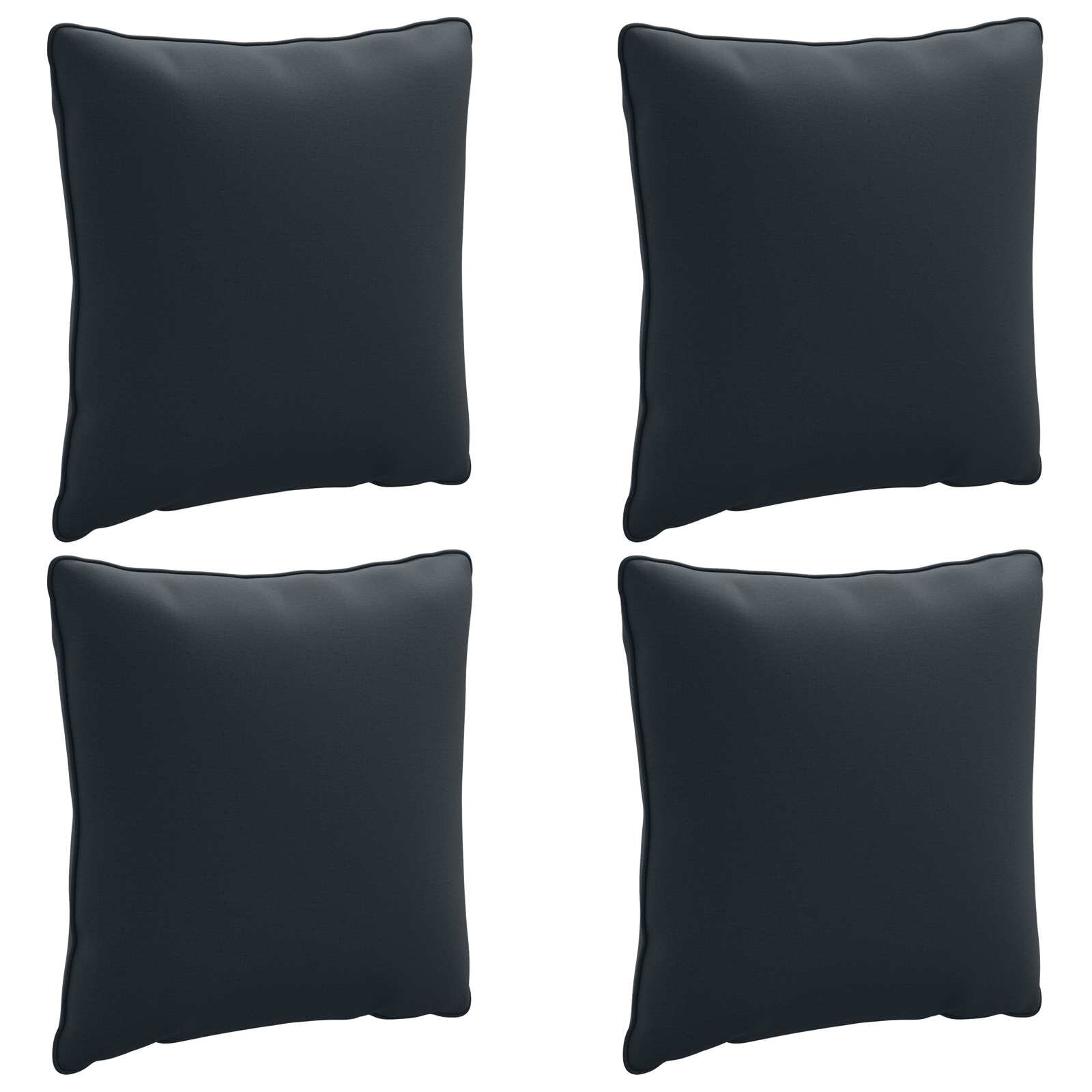 vidaXL 4-частова задна възглавница PUTTEN 4 pcs 100% полиестер