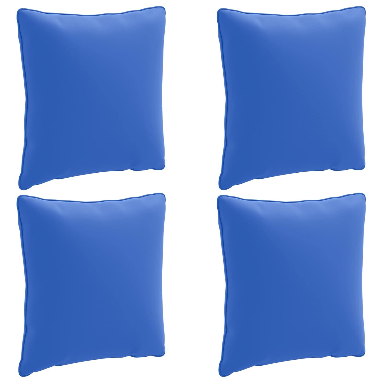 vidaXL 4-частова задна възглавница PUTTEN 4 pcs 100% полиестер