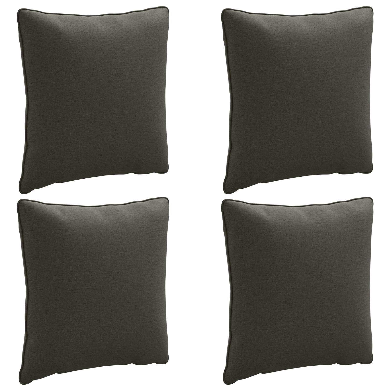 vidaXL 4-частова задна възглавница PUTTEN 4 pcs 100% полиестер