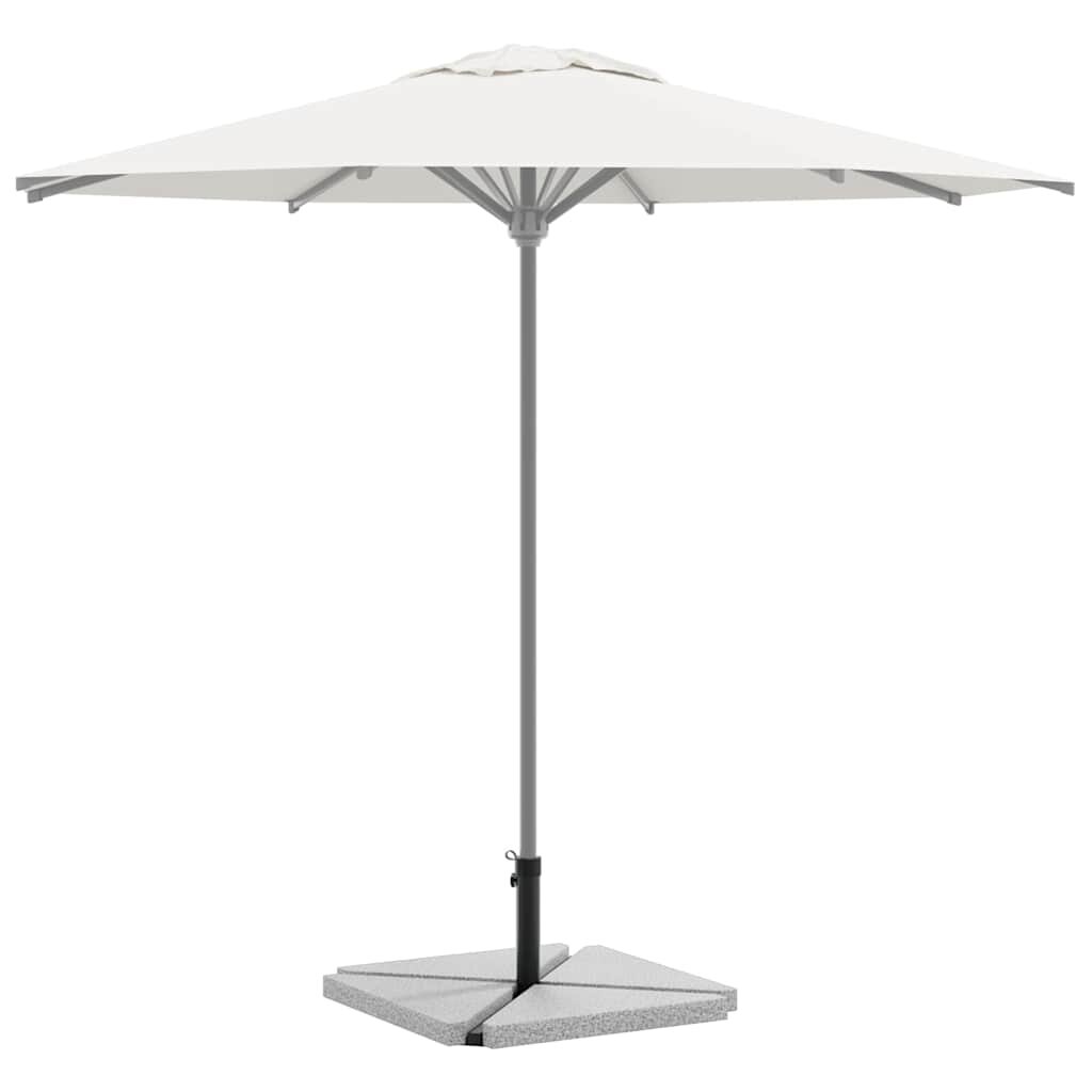 vidaXL 5 Piece Garden Parasol Base Set Гранит и стомана