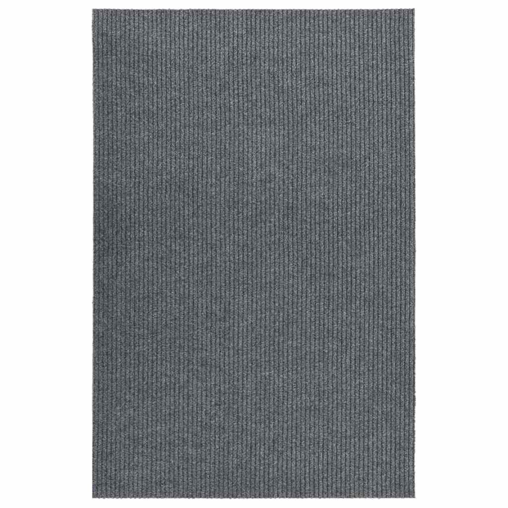 vidaXL Абсорбиращо мръсотията килимче 100x150 см сиво