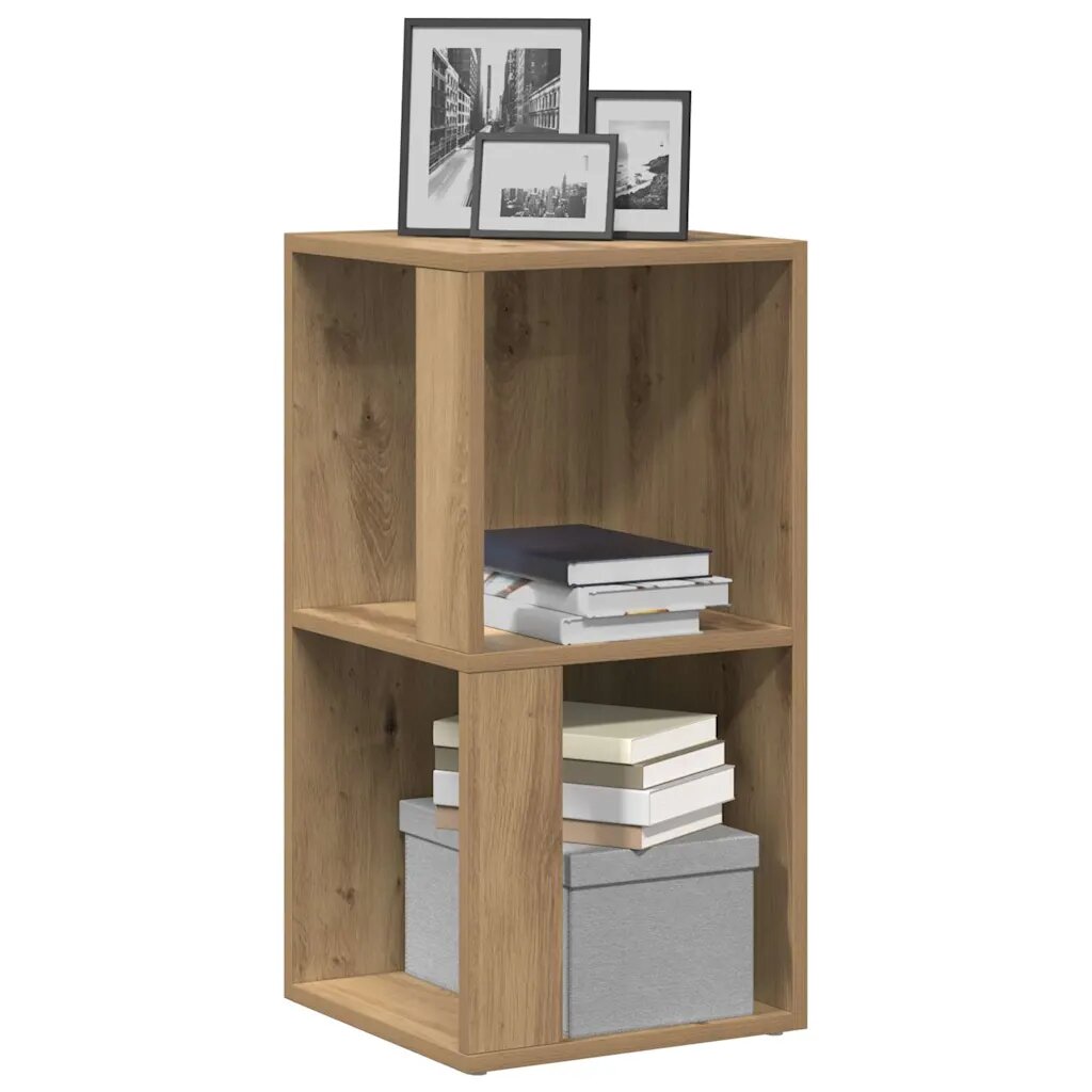 vidaXL Ъглови стелажи 33 x 33 x 67 cm Engineered wood Дъб артизан