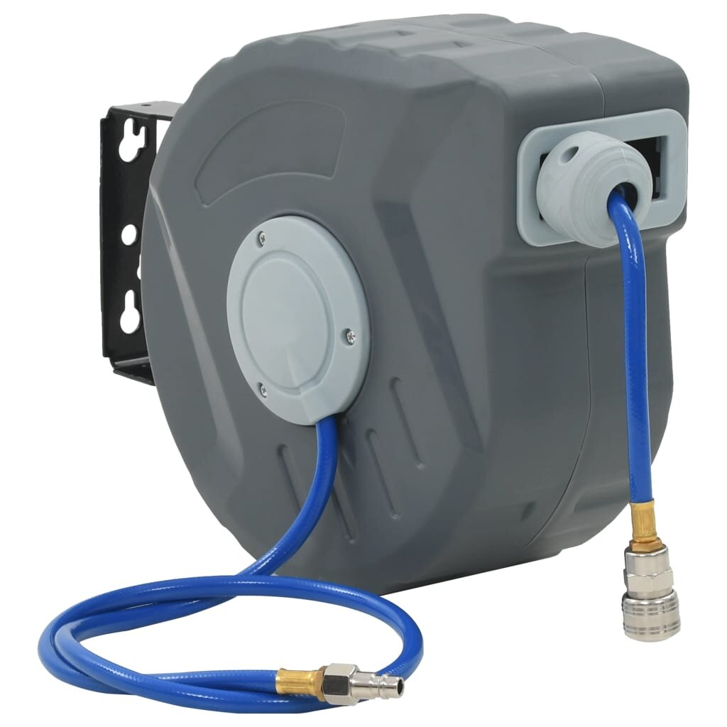 vidaXL Автоматична макара с маркуч за въздух 3/8" 12 м