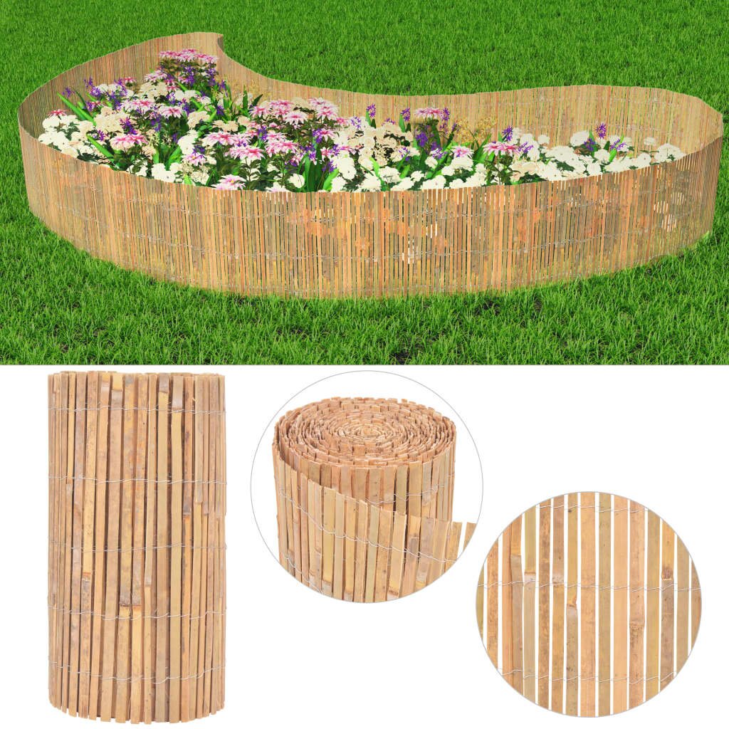 vidaXL Бамбукова ограда 1000x50 см