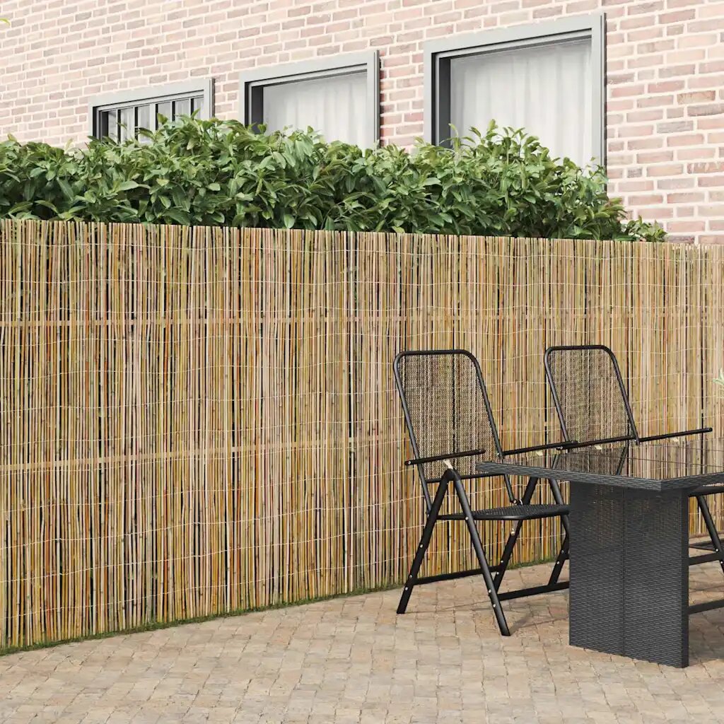 vidaXL Бамбукова ограда 300 x 150 cm Бамбук Натурално