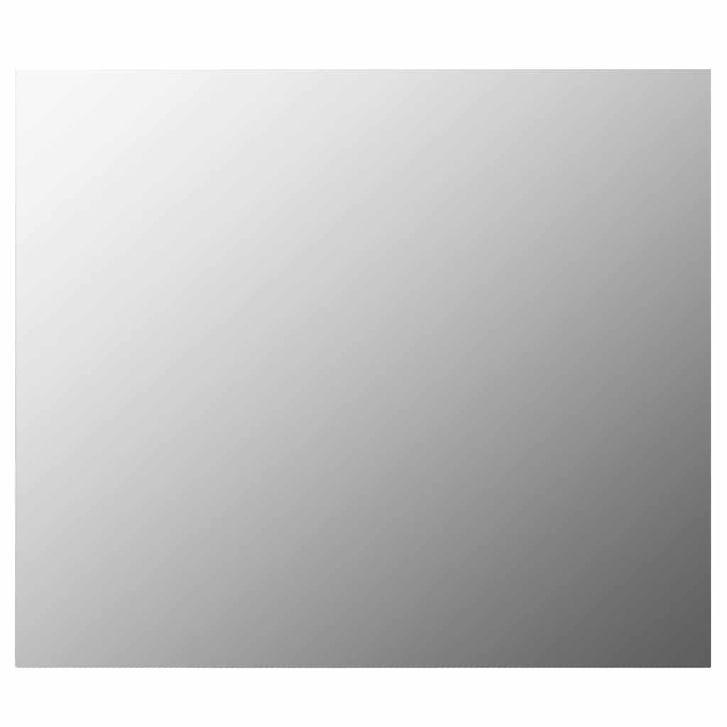 vidaXL Безрамково огледало 70x50 см стъкло