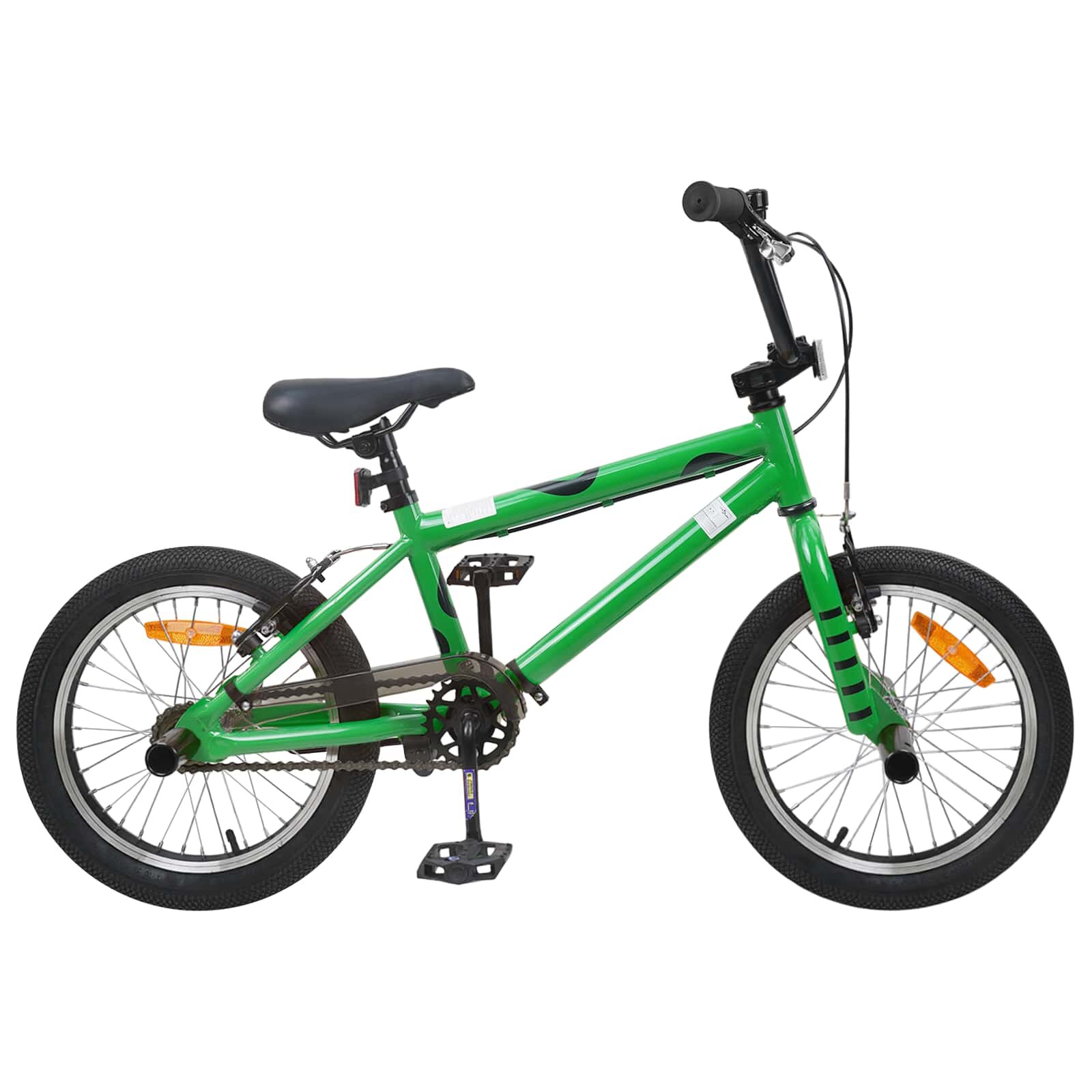 vidaXL BMX Велосипед 16 инча за 5-8 години Зелено
