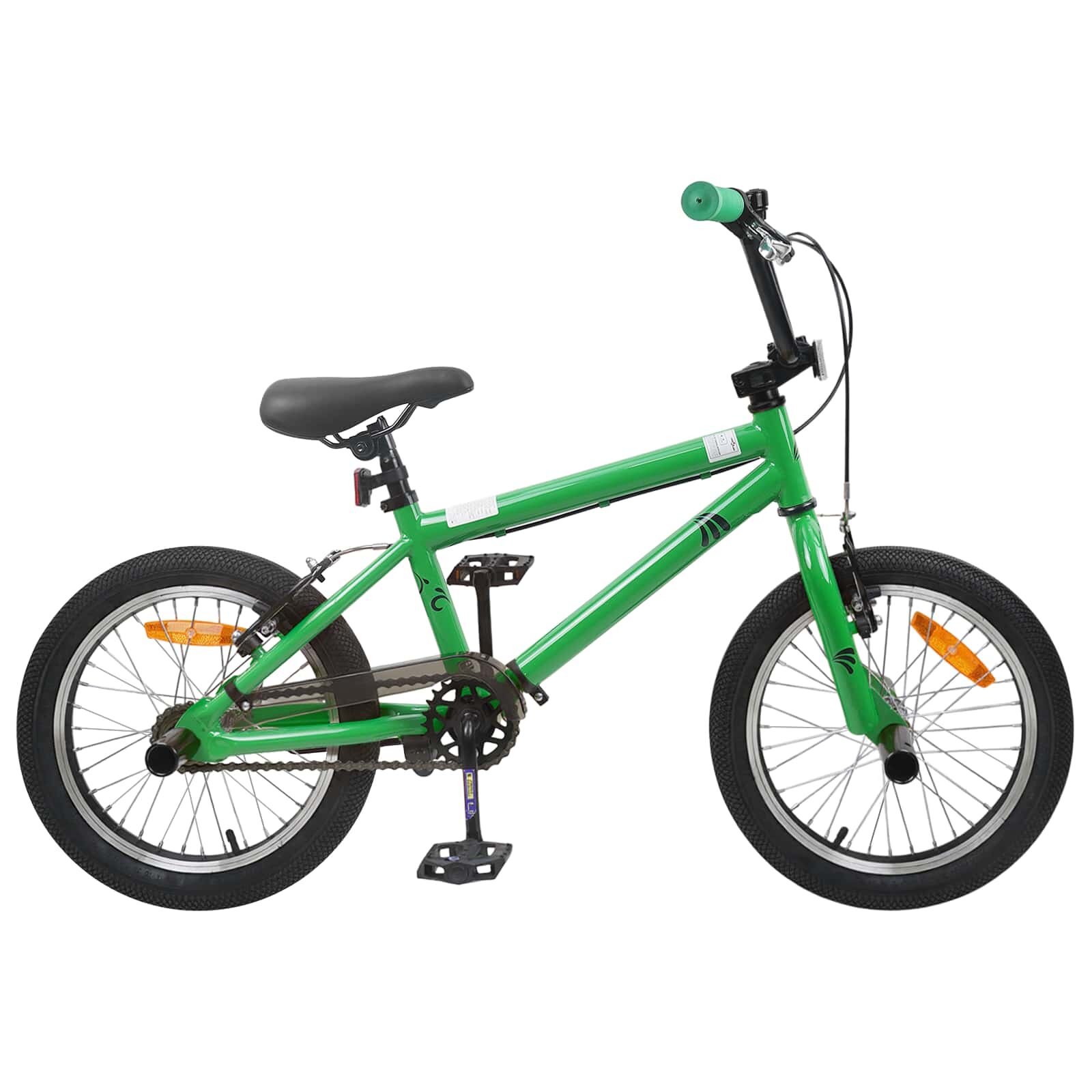 vidaXL BMX Велосипед 20 инча за деца над 9 години Зелено