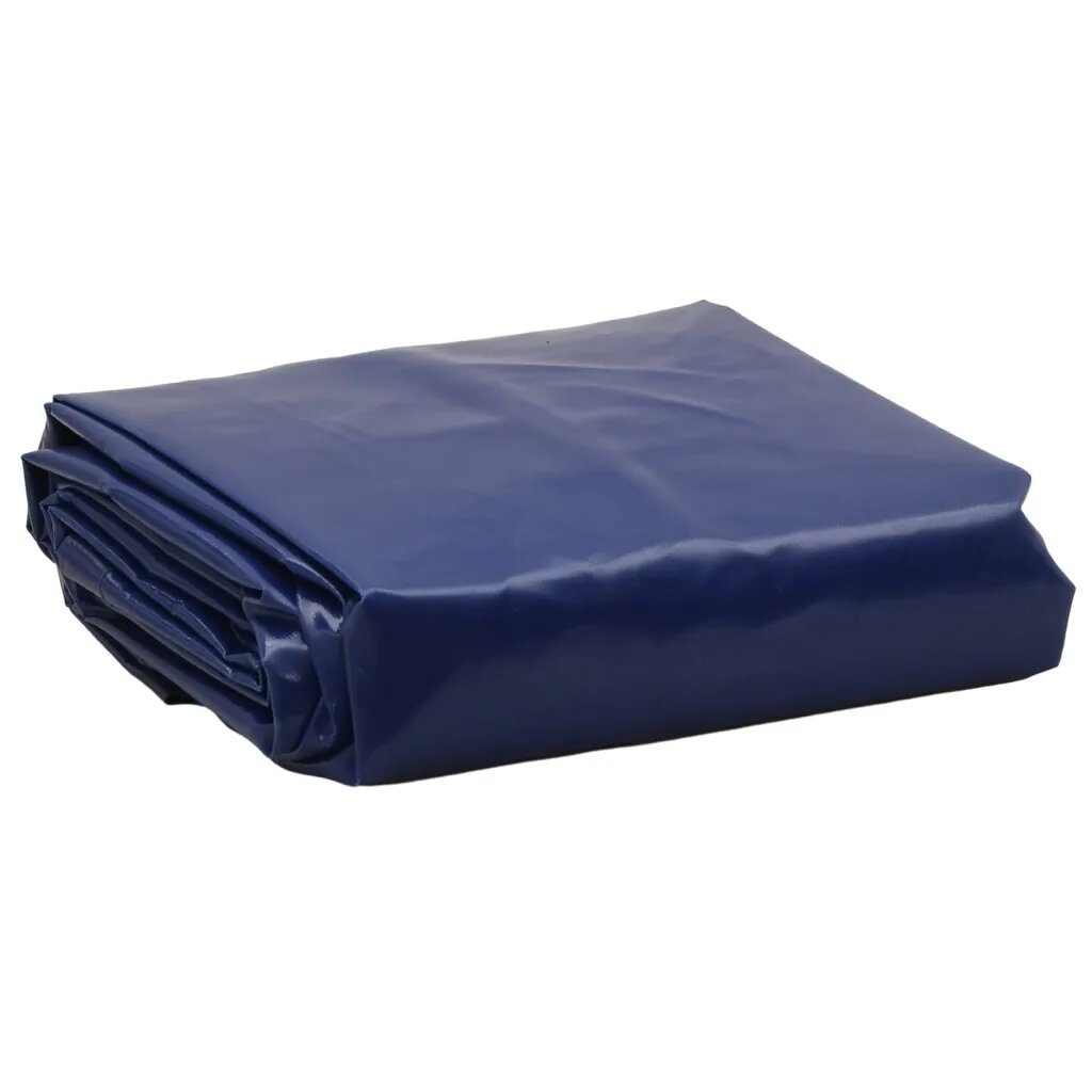 vidaXL Брезент син 1x25 м 650 г/м²