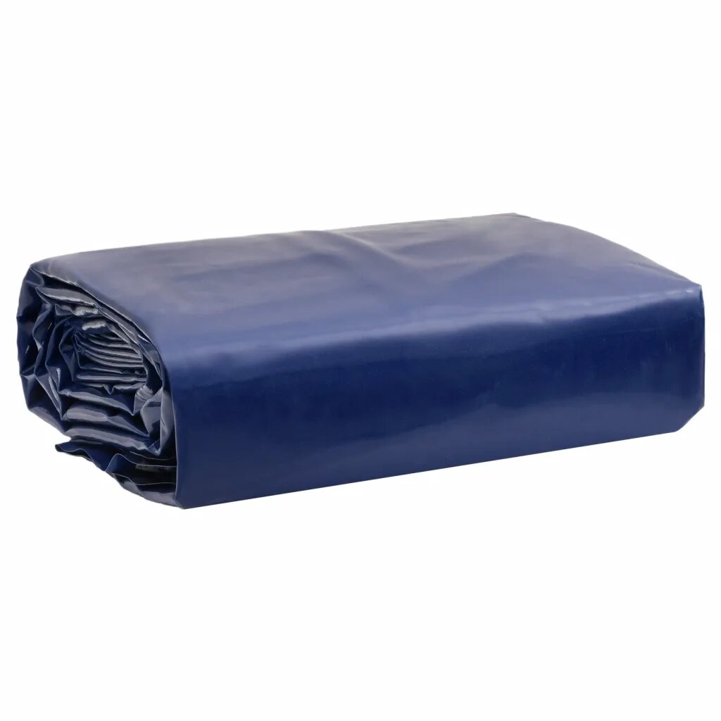 vidaXL Брезент син 25x45 м 650 г/м²