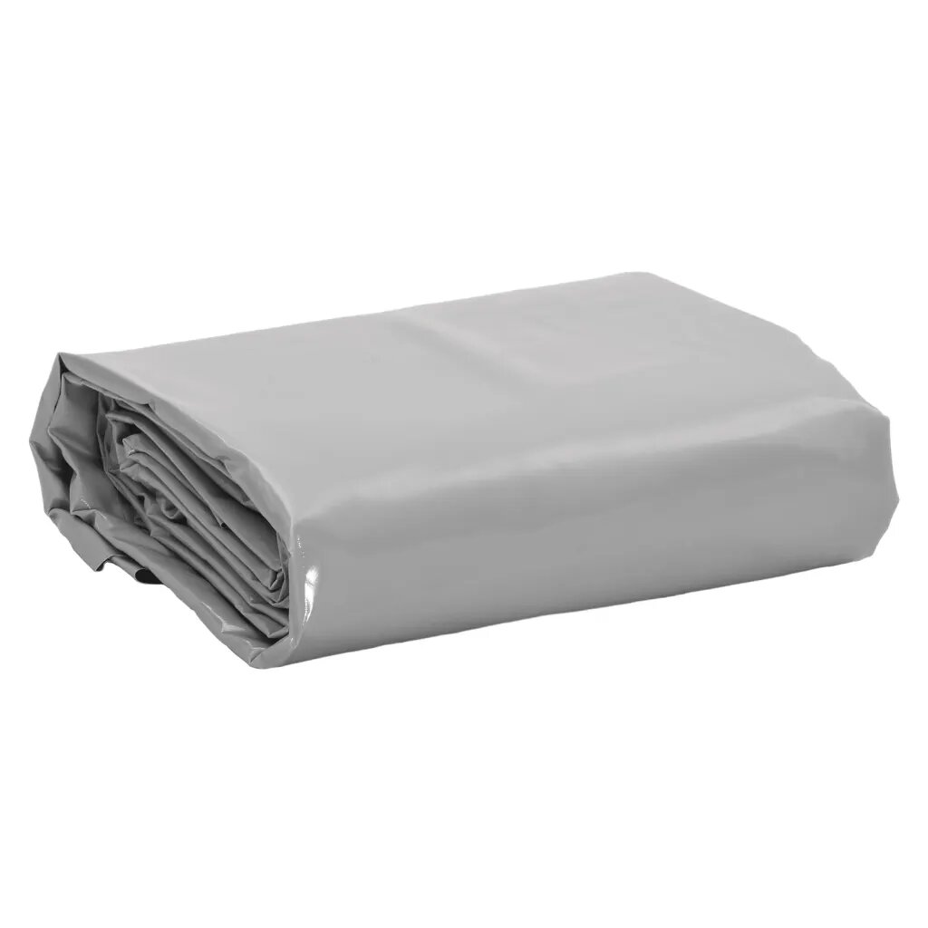 vidaXL Брезент сив 2x3 м 650 г/м²