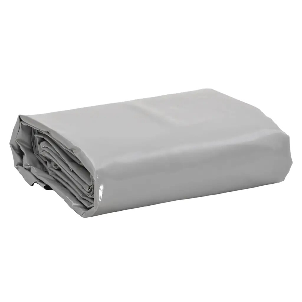 vidaXL Брезент сив 3x4 м 650 г/м²