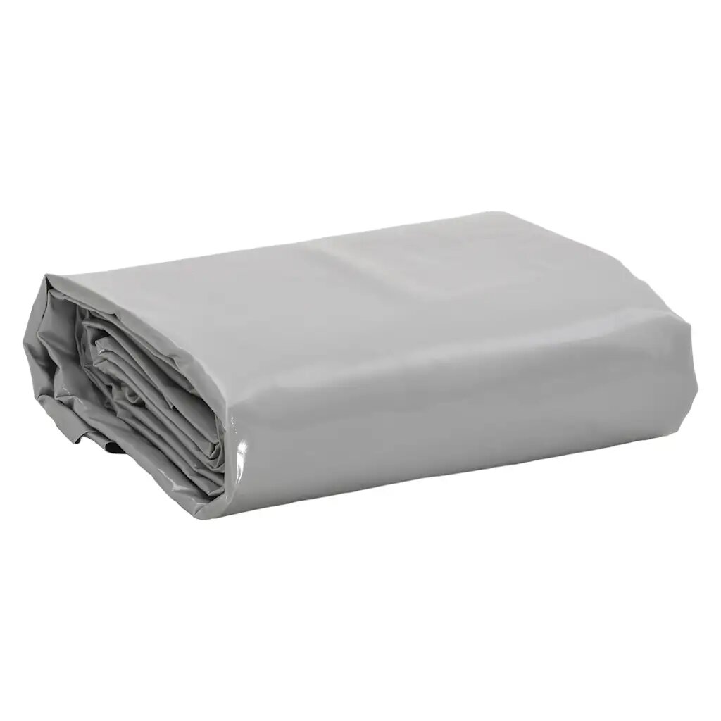 vidaXL Брезент сив 4x6 м 650 г/м²