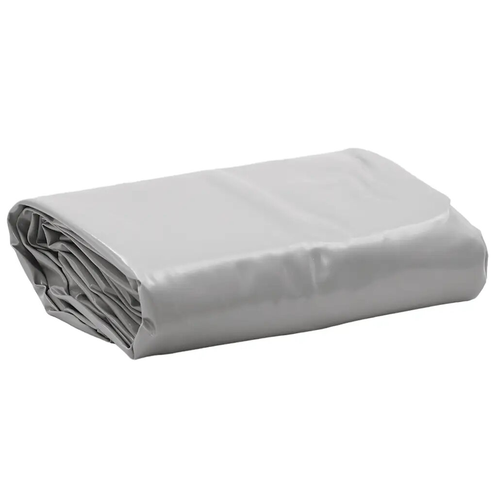 vidaXL Брезент сив 5x7 м 650 г/м²