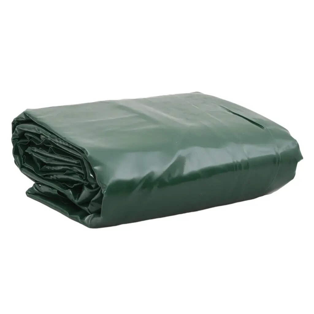 vidaXL Брезент зелен 3x6 м 650 г/м²